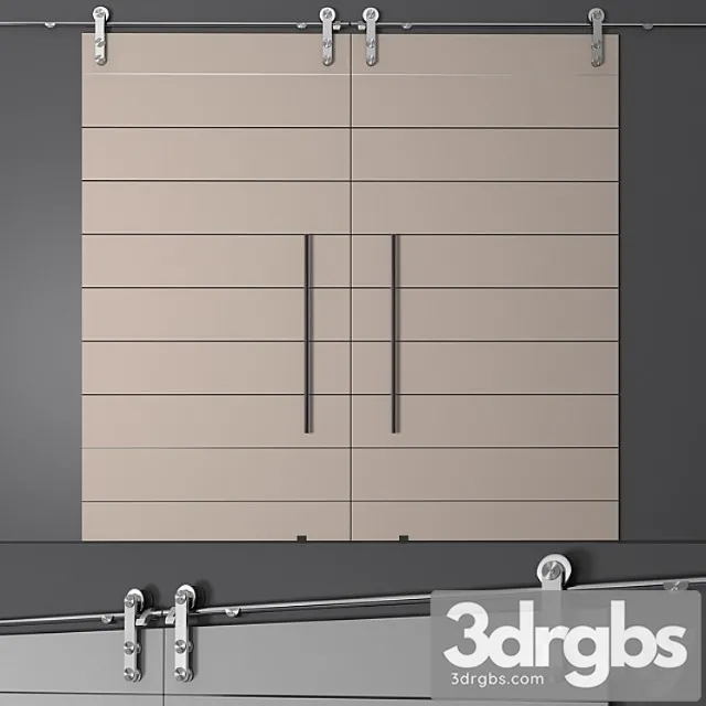 Sliding doors 3D Model Free