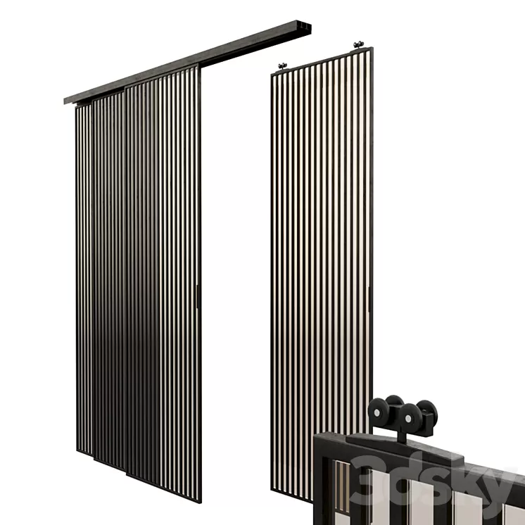 Sliding partition 3D Model