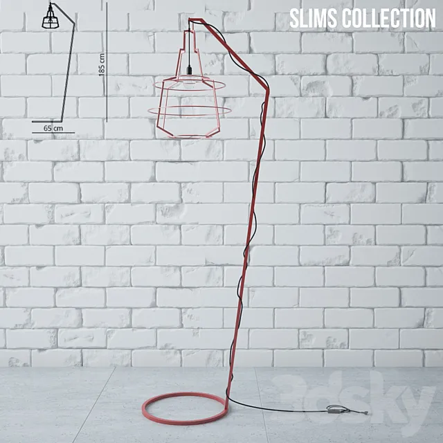 Slims Collection Light Beam 3D Model