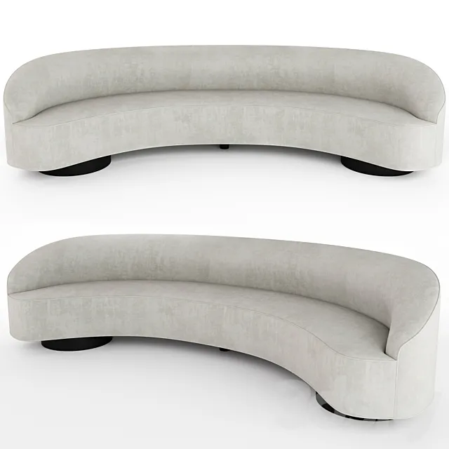 Sloane Sofa by Vladimir Kagan 3D Model