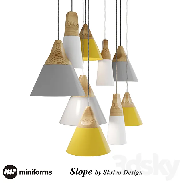Slope Lamp by Skrivo Design Free Download