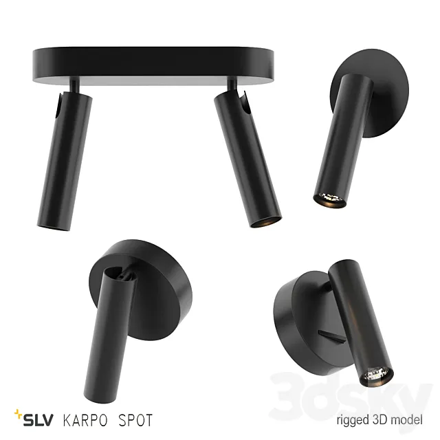 SLV KARPO SPOT 3DModel
