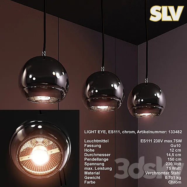 SLV Light Eye ES111 3DModel