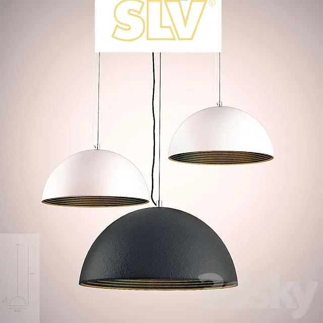 SLV_BIG WHITE_LIGHT 3D Model