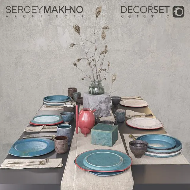 SMA decor set 3D Model