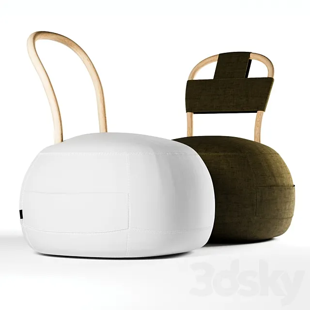 Small armchair Opinion Ciatti "YUM YUM" 3DModel