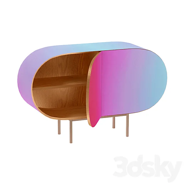 Small cabinet Color Flow 3DModel