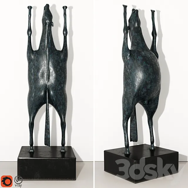 Small Horse 4_8 - Immi Storrs 3D Model