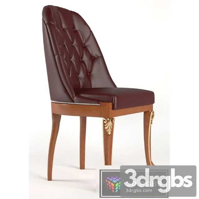 Small Modenese Gastone 13520 Chair 3D Model Free