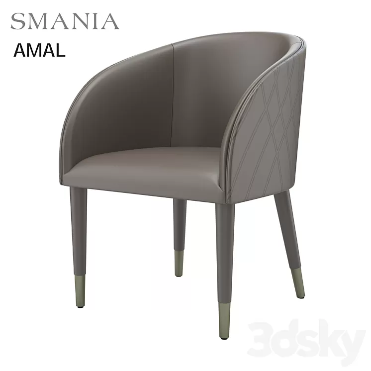 Smania Amal chair 3D Model