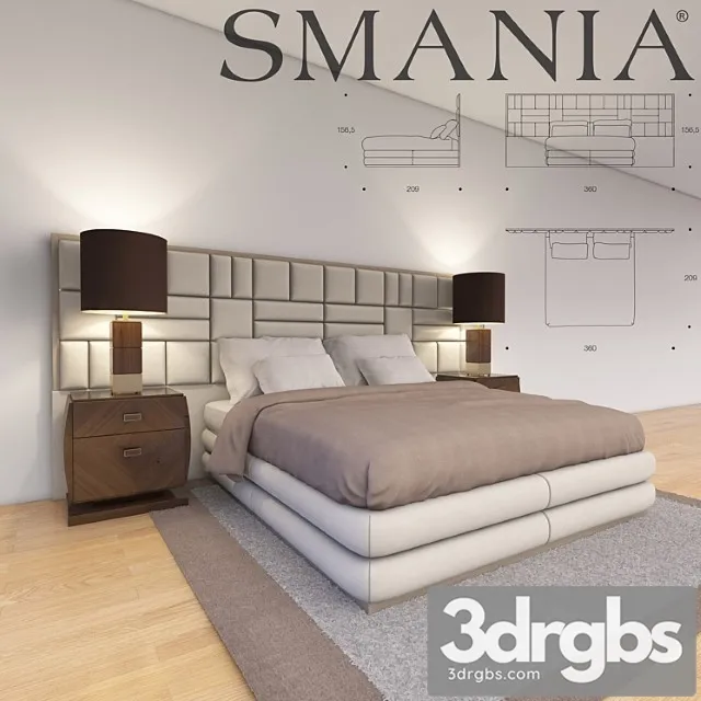 Smania Caesar Train 360 3D Model Free