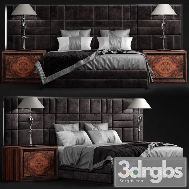 Smania Caesar Train Bed 02 3D Model Free