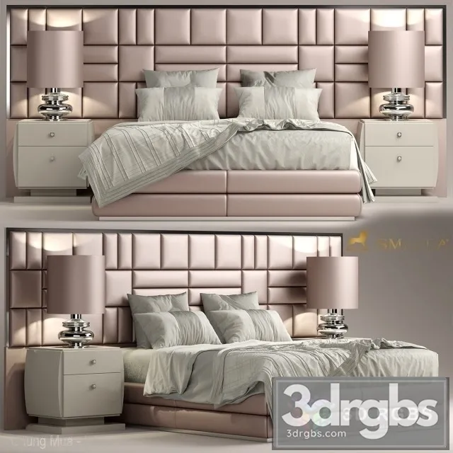 Smania Caesar Train Bed 3D Model Free