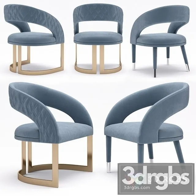 Smania Gatsby Armchair 3D Model Free
