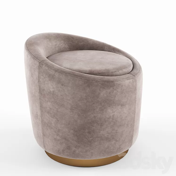 SMANIA Loren_pouf 3D Model