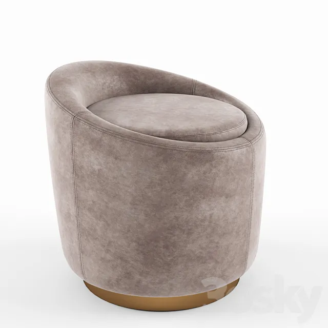 SMANIA Loren_pouf 3DModel