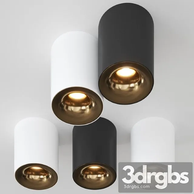 Smart cake by modular lighting instruments modular ceiling lighting 3D Model Download