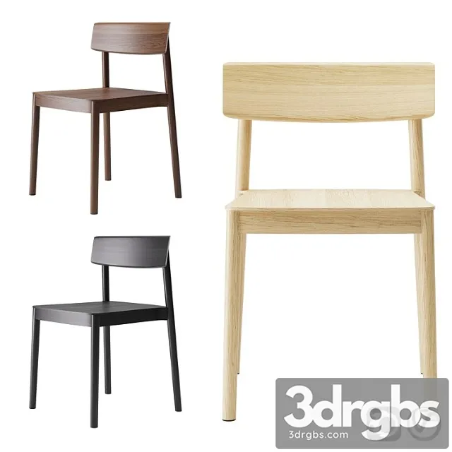 Smart chair by andreu world 2 3D Model Free