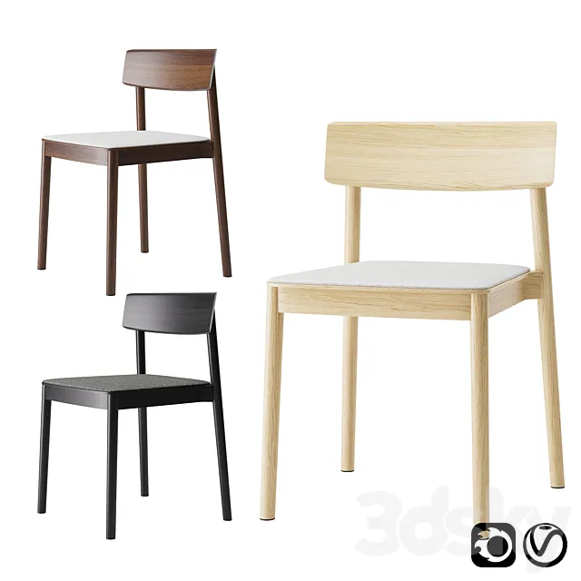 Smart Chair with Pillow by Andreu World Free Download