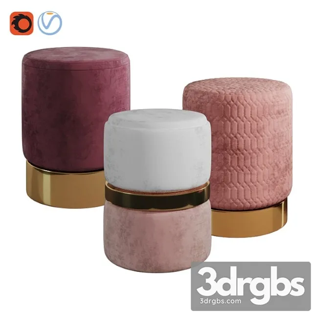 Smart Living Poof 3D Model Free