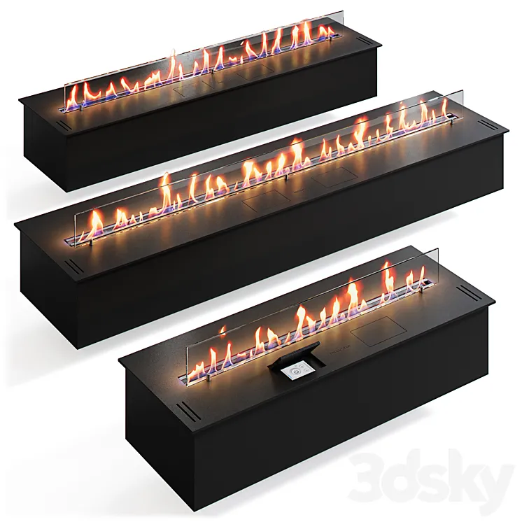 SmartFire Biofireplaces by Biograte 3D Model Free Download