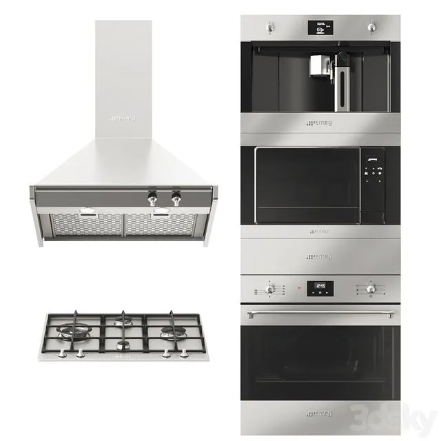 Smeg classica 3D Model