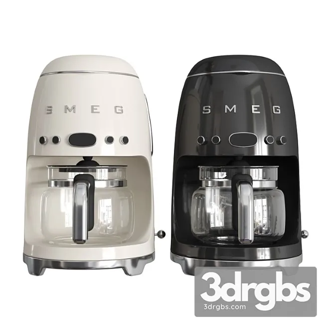Smeg coffee machine 02 2 3D Model Free
