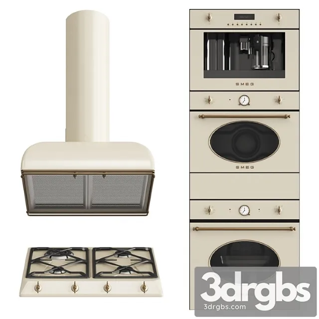 Smeg coloniale 2 3D Model Free