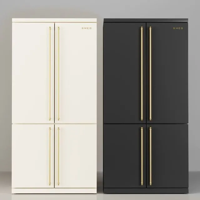 Smeg Coloniale Fridge FQ60CPO 3D Model