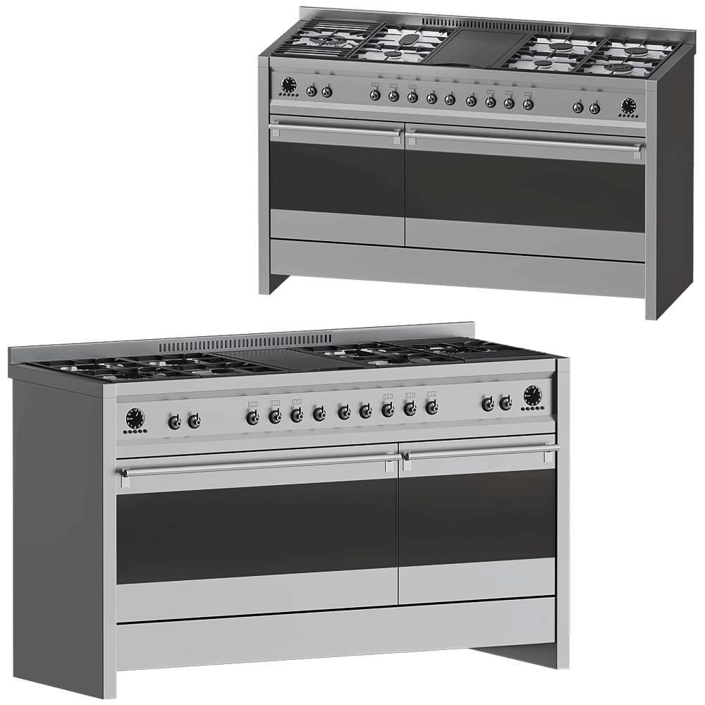 Smeg - Cooker SMEG A5-8 3D Model