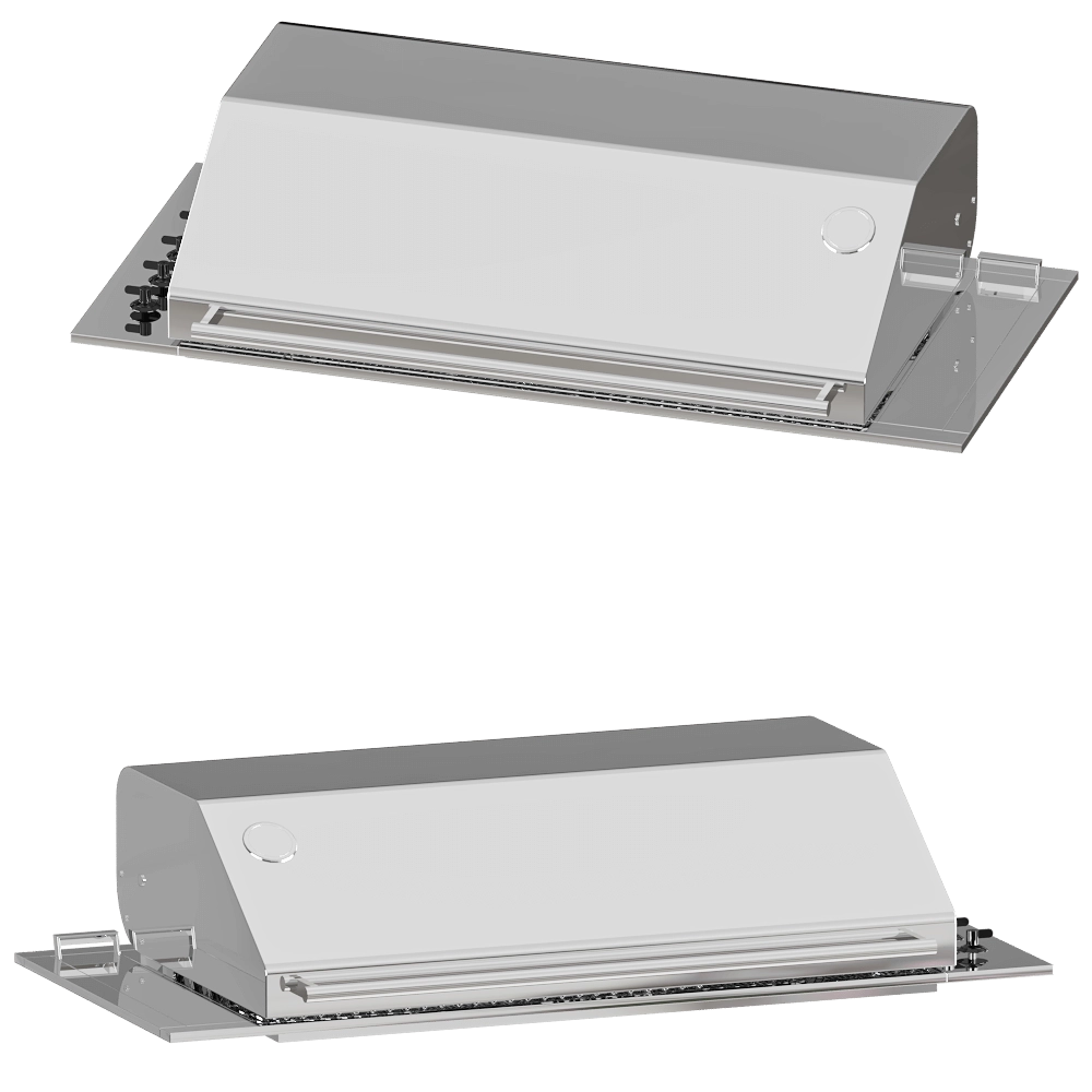 Smeg - Cooking surface BIBQ1205H 3D Model