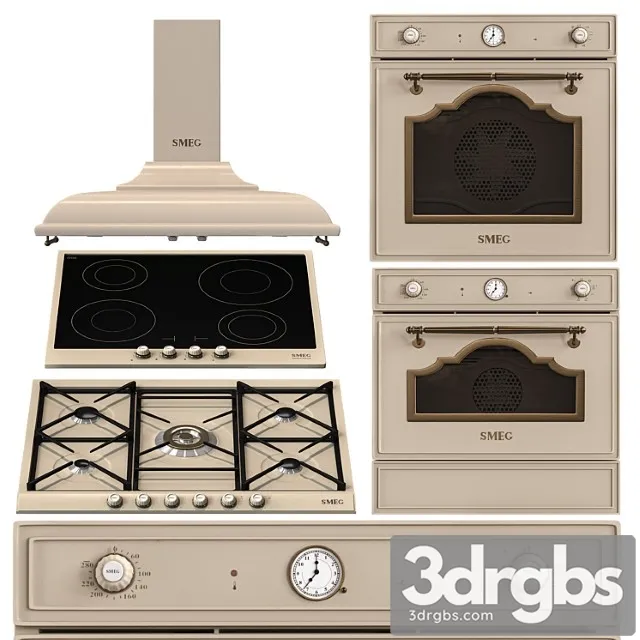Smeg Cortina 2 3D Model Free