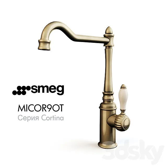 Smeg Cortina MICOR9OT 3D Model
