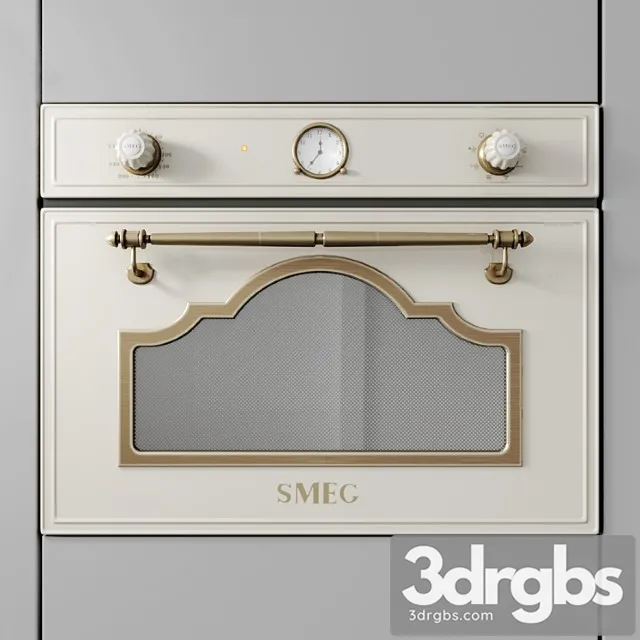 Smeg Cortina Sf4750mpo 3D Model Free
