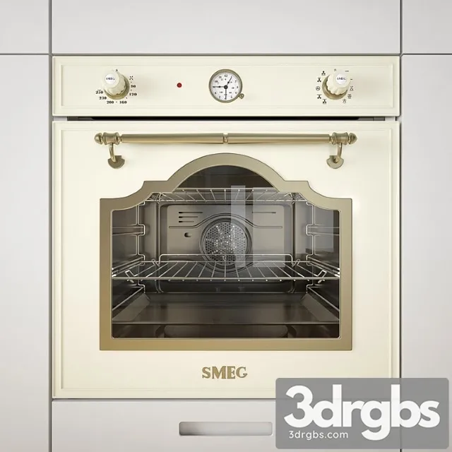Smeg Cortina Sfp750po 2 3D Model Free