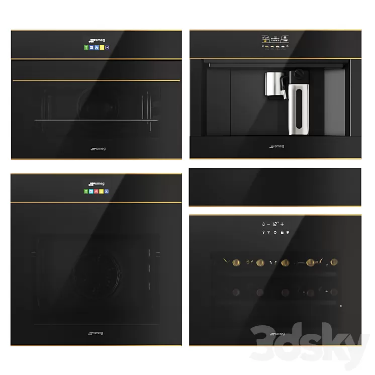 Smeg Dolce Stil Novo 3D Model