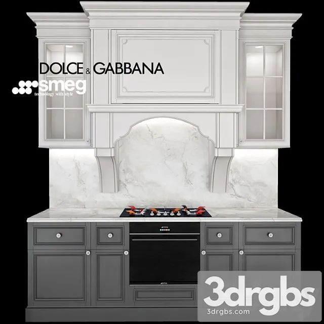 Smeg Dolce stil Novo 3D Model Free