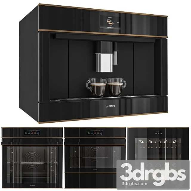Smeg Dolce Stil Novo 4 3D Model Free