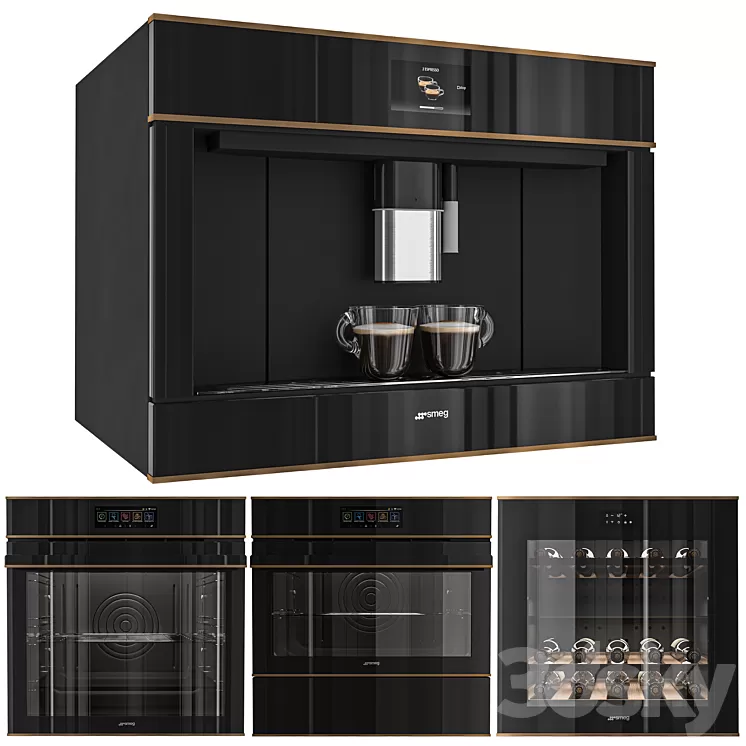 Smeg Dolce Still Novo 3D Model Free