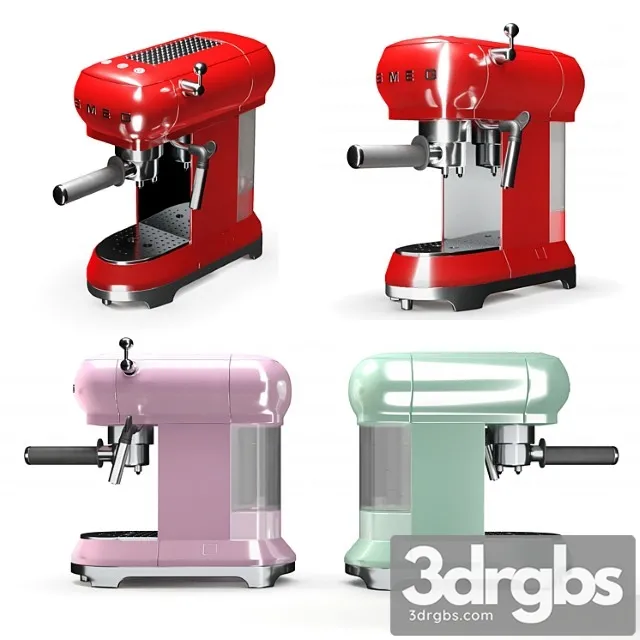 Smeg Espresso Coffee Machine 3D Model Free