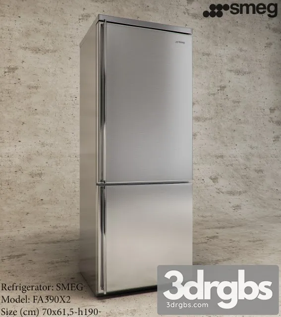 SMEG FA390X2 3D Model Free