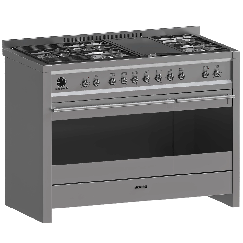 Smeg - Gas A3XU6 3D Model
