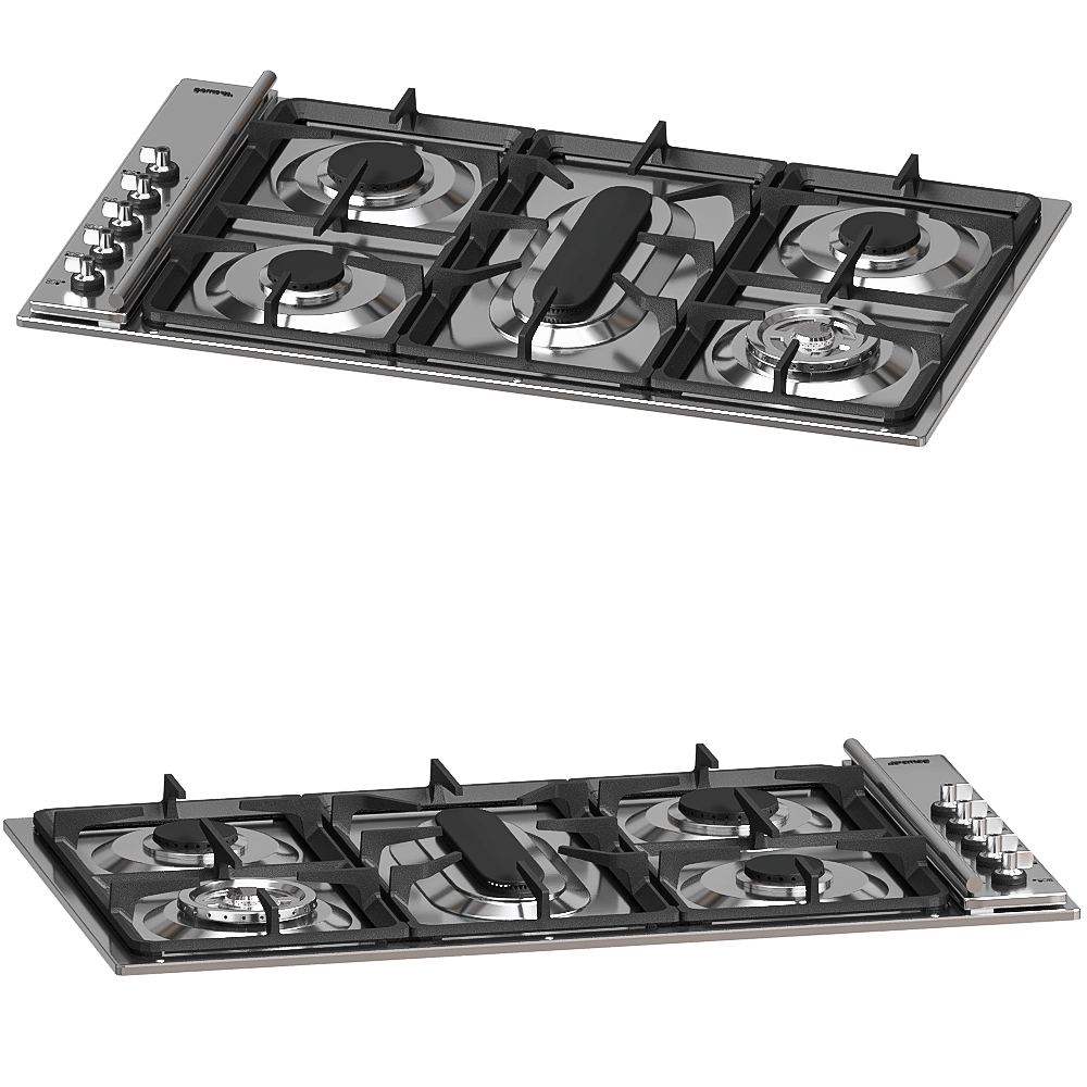 Smeg - Gas CIR93AXS3 3D Model