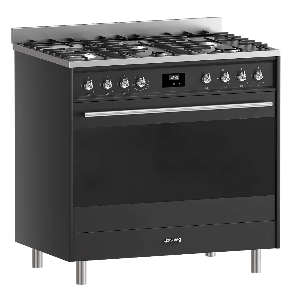 Smeg - Gas CLASSICA C95GMCA9-1 3D Model