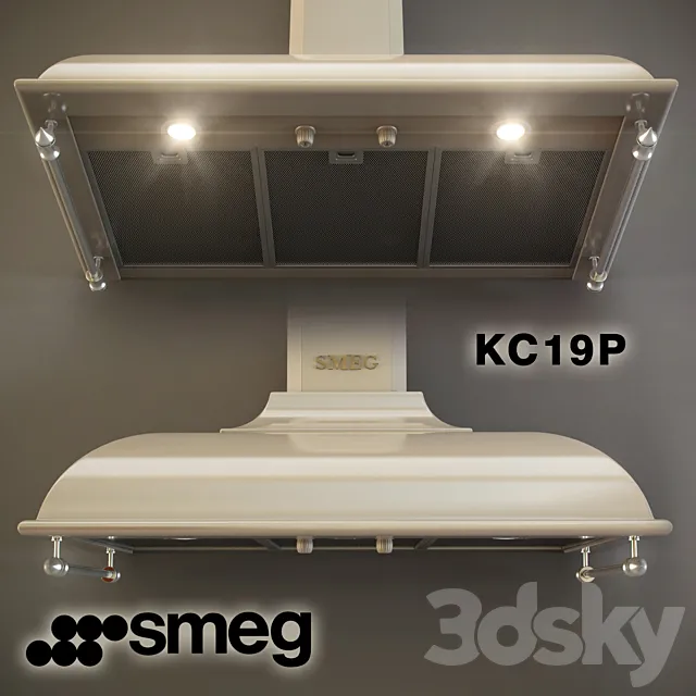 Smeg KC19P 3DModel