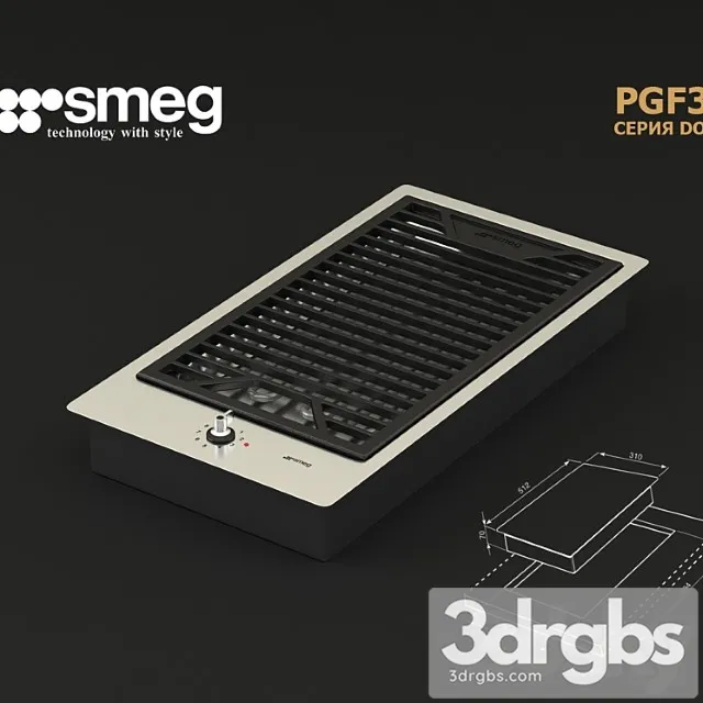 Smeg Pgf30b 3D Model Free