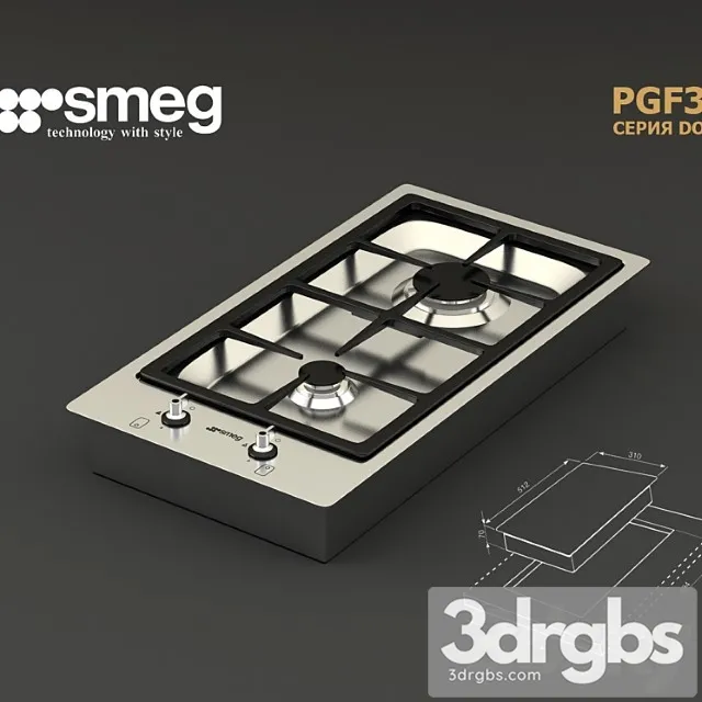 Smeg Pgf32g 3D Model Free