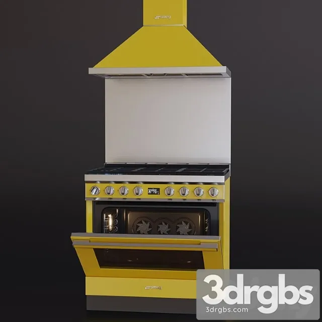 Smeg Portofino Set 3D Model Free