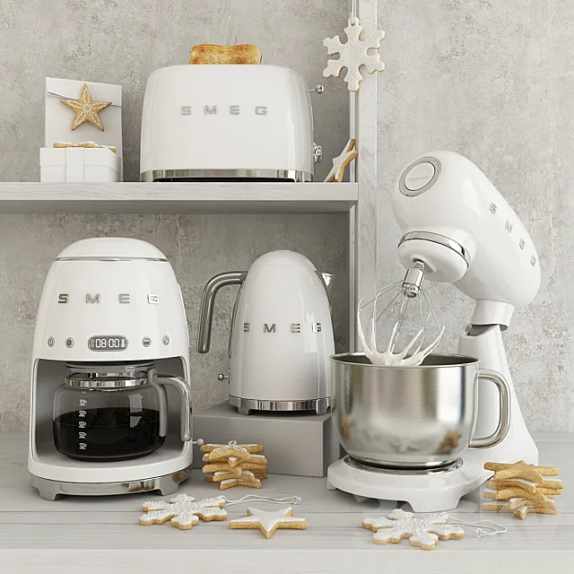Smeg set 3D Model