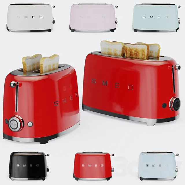 Smeg toaster 3D Model